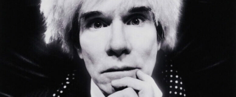 Who took Andy Warhol’s last portrait?