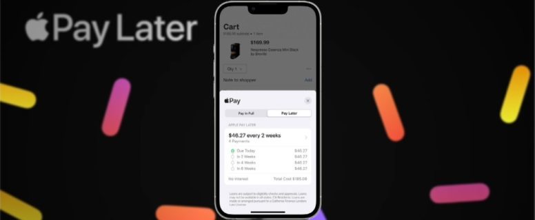What does the Apple Pay Later service allow?