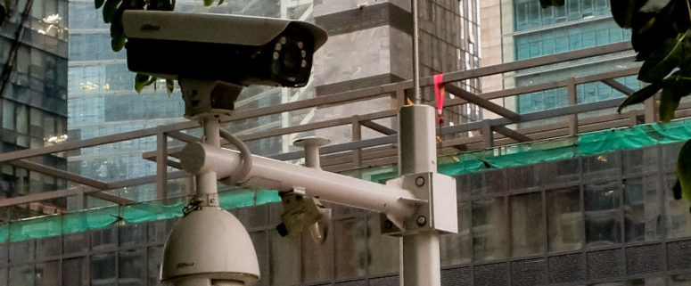 Which government is estimated to own more than half of the world's surveillance cameras?