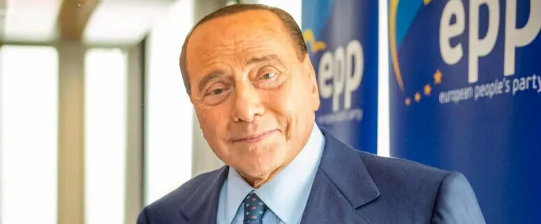 How many times did Silvio Berlusconi