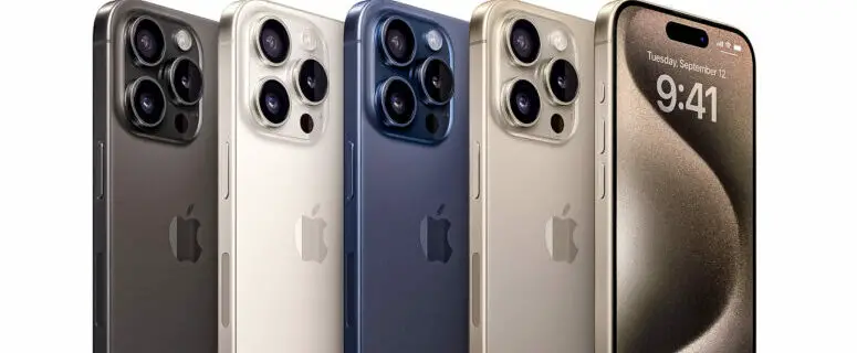 In Apple’s iPhone 15 Pro models, which material replaces the good old stainless steel?