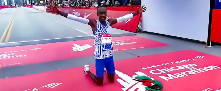 Who shattered the world record for the fastest marathon run