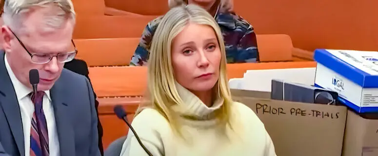 Which vehicles were involved in Gwyneth Paltrow’s Deer Valley crash?