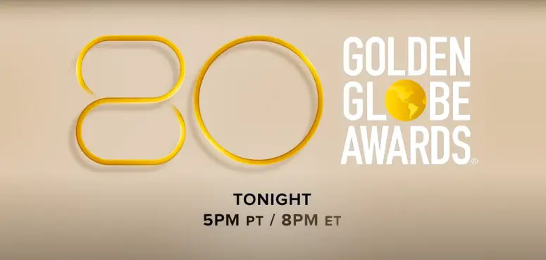 Which streaming service aired the 2023 Golden Globe Awards?