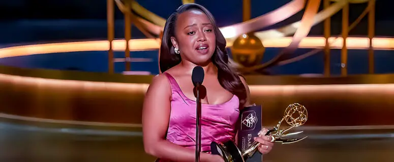 What historic achievement was unlocked at the 2023 Emmys?