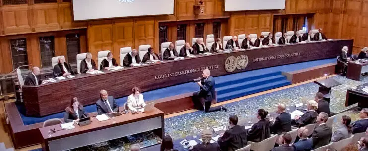 Which nation has recently sued Israel at the International Court of Justice